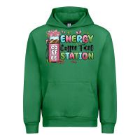 Emerald energy coffee fuel station Urban Hoodie - MaliasSmallBusiness