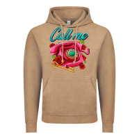 Vintage Coffee call me roses and pink telephone Vintage Hoodie - AdoDesignShop