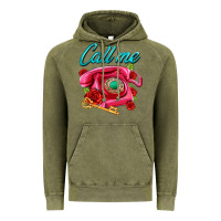 Vintage Olive call me roses and pink telephone Vintage Hoodie - AdoDesignShop