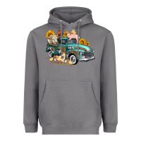 Storm western farm truck coop animals farm animals Heavyweight Hoodie - FaDigitalArtStudio