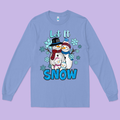 Long Sleeve Tee Let It Snow