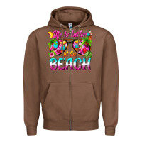 Chestnut life is better at the beach Zipper Hoodie - texasbilliewilder