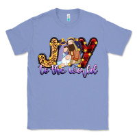 Colony Blue joy to the world Classic Tee - Zillion Design Studio