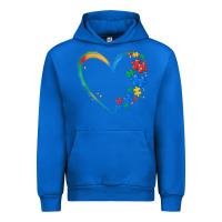 Cobalt autism heart Urban Hoodie - MaliasSmallBusiness