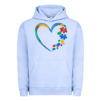 Pigment Grape Ice autism heart Urban Hoodie - MaliasSmallBusiness
