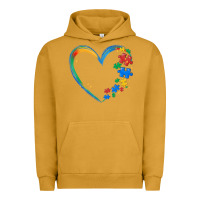 Pigment Peanut Butter autism heart Urban Hoodie - MaliasSmallBusiness
