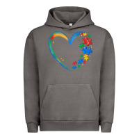 Pigment Tornado autism heart Urban Hoodie - MaliasSmallBusiness