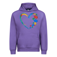 Tulip autism heart Urban Hoodie - MaliasSmallBusiness
