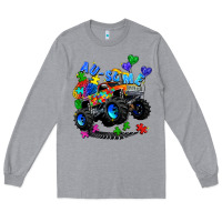 Heather Grey monster truck au some Long Sleeve Tee - Zillion Design Studio