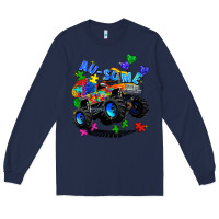Navy monster truck au some Long Sleeve Tee - Zillion Design Studio