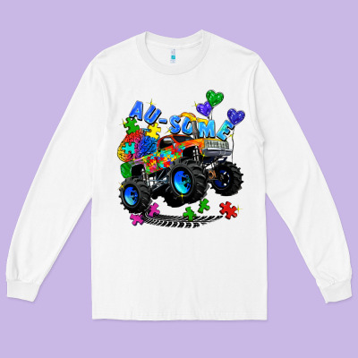 Monster Truck Au Some Long Sleeve Tee Designed By Zillion Design Studio