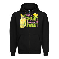 Black life is  make it sweet Zipper Hoodie - texasbilliewilder