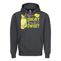 Smoke life is  make it sweet Zipper Hoodie - texasbilliewilder