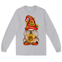 Moon Dust western gnome with sunflowers Long Sleeve Tee - texasbilliewilder