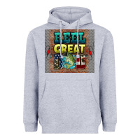 Heather Grey reel great dad Heavyweight Hoodie - HRA Design Shop