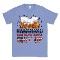 Colony Blue lets get hammered Classic Tee - texasbilliewilder