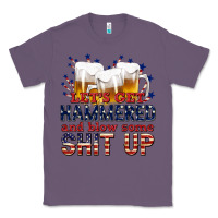 Lavender lets get hammered Classic Tee - texasbilliewilder