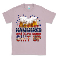 Lilac lets get hammered Classic Tee - texasbilliewilder