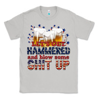Moon Dust lets get hammered Classic Tee - texasbilliewilder