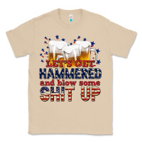 Mushroom lets get hammered Classic Tee - texasbilliewilder