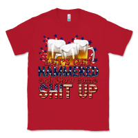 Red lets get hammered Classic Tee - texasbilliewilder