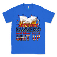 True Royal lets get hammered Classic Tee - texasbilliewilder