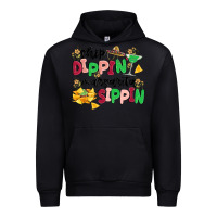 Black chip dippin' margarita sippin Urban Hoodie - MaliasSmallBusiness