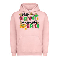 Pigment Salmon chip dippin' margarita sippin Urban Hoodie - MaliasSmallBusiness