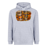 Heather Grey tis the season to be basic Heavyweight Hoodie - RacoonDesign