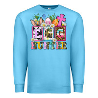 Ocean Blue egg hunter Premium Sweatshirt - AdoDesignShop