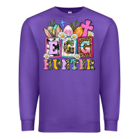 Purple egg hunter Premium Sweatshirt - AdoDesignShop