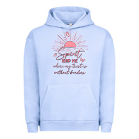 Pigment Grape Ice spririt religious quote Urban Hoodie - MaliasSmallBusiness