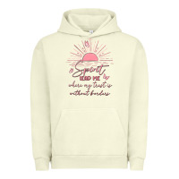 Pigment Pistachio spririt religious quote Urban Hoodie - MaliasSmallBusiness