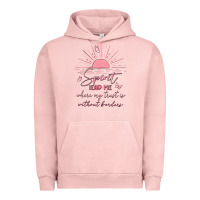 Pigment Salmon spririt religious quote Urban Hoodie - MaliasSmallBusiness