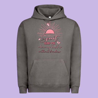 Spririt Religious Quote Urban Hoodie Designed By Maliassmallbusiness