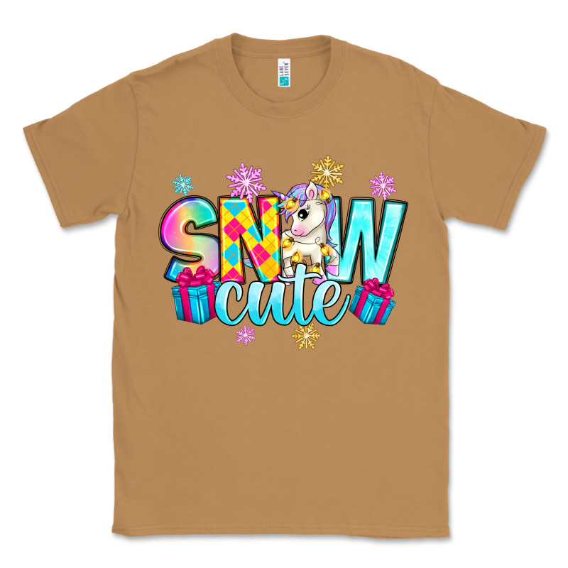 Snow Cute With Unicorn Classic Tee by Zillion Design Studio | Teevron