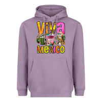 Lavender viva mexico mexican coffee cups Heavyweight Hoodie - FaDigitalArtStudio