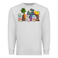 Dove Grey easter Premium Sweatshirt - AdoDesignShop