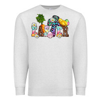 Oatmeal Heather easter Premium Sweatshirt - AdoDesignShop