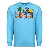 Ocean Blue easter Premium Sweatshirt - AdoDesignShop