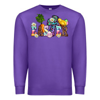 Purple easter Premium Sweatshirt - AdoDesignShop