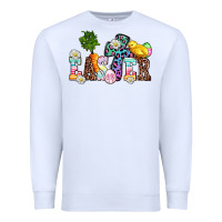 White easter Premium Sweatshirt - AdoDesignShop