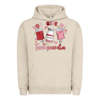 Pigment French Oak you give me tachycardia Urban Hoodie - MaliasSmallBusiness