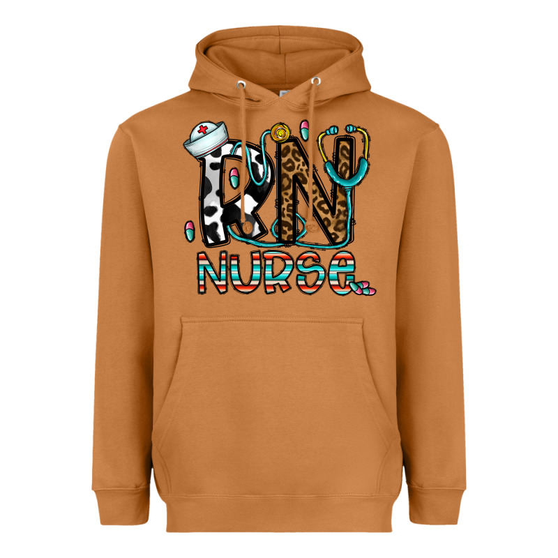 Rn Nurse Heavyweight Hoodie by CowhideDigitalArt | Teevron