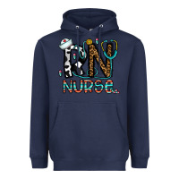 Navy rn nurse Heavyweight Hoodie - CowhideDigitalArt