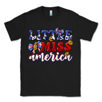 Black little miss america Classic Tee - texasbilliewilder