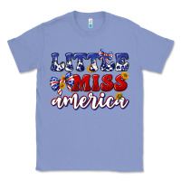 Colony Blue little miss america Classic Tee - texasbilliewilder