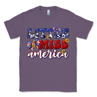 Lavender little miss america Classic Tee - texasbilliewilder