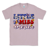 Lilac little miss america Classic Tee - texasbilliewilder