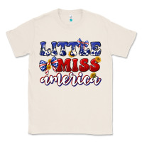 Natural little miss america Classic Tee - texasbilliewilder